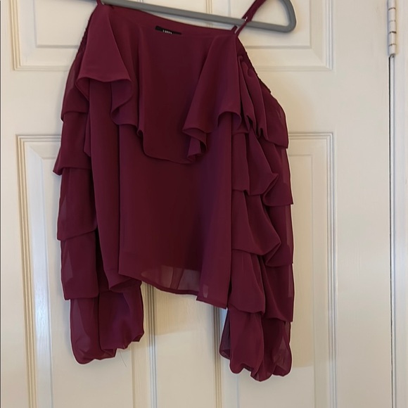 Burgundy blouse - Picture 1 of 3